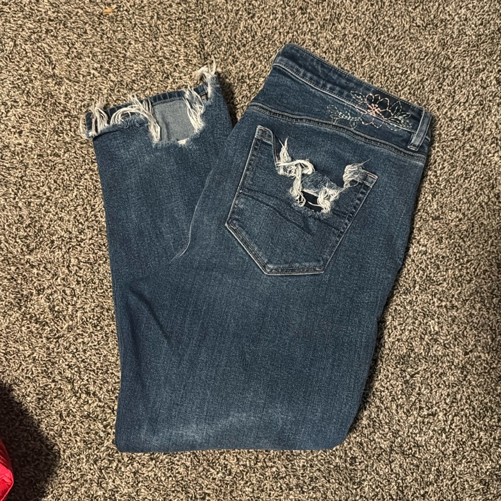 American Eagle sz 12 short Mom Jean